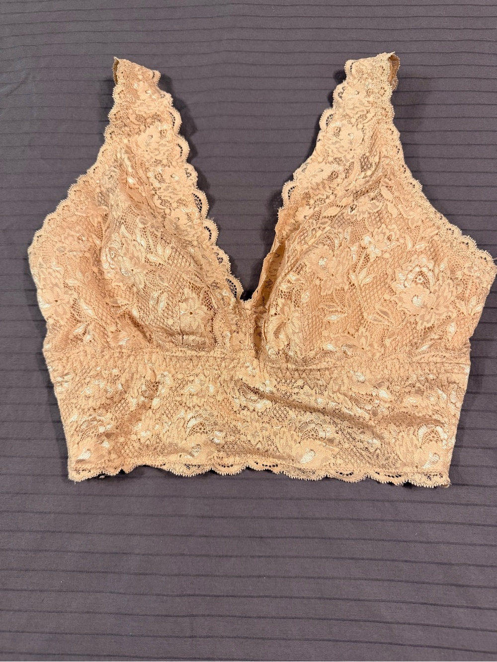 Cosabella Peach Lace Bralette